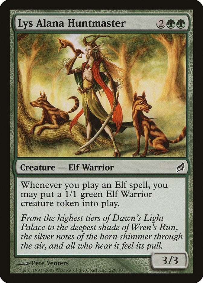 Image for Lys Alana Huntmaster (229) (Lorwyn) - Magic: The Gathering