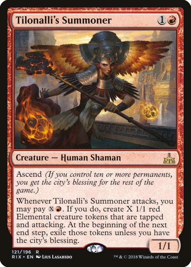 Image for Tilonalli's Summoner (121) (Rivals of Ixalan) - Magic: The Gathering