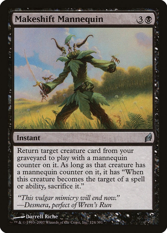 Image for Makeshift Mannequin (124) (Lorwyn) - Magic: The Gathering