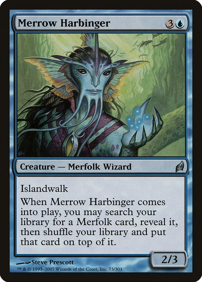 Image for Merrow Harbinger (73) (Lorwyn) - Magic: The Gathering