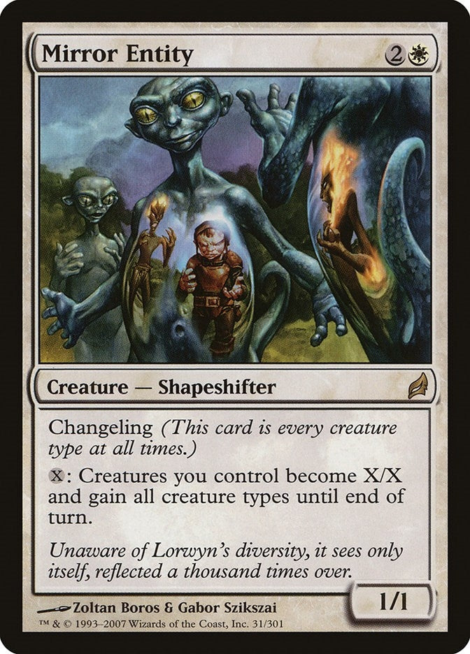 Image for Mirror Entity (31) (Lorwyn) - Magic: The Gathering