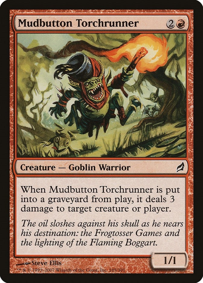 Image for Mudbutton Torchrunner (185) (Lorwyn) - Magic: The Gathering
