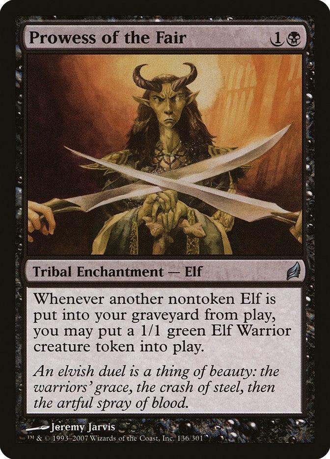 Image for Prowess of the Fair (136) (Lorwyn) - Magic: The Gathering