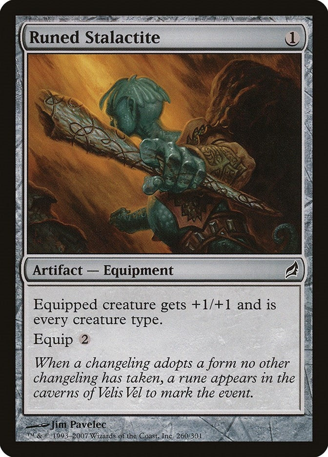 Image for Runed Stalactite (260) (Lorwyn) - Magic: The Gathering