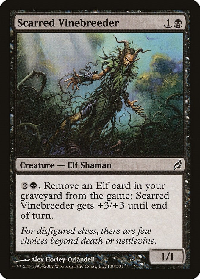 Image for Scarred Vinebreeder (138) (Lorwyn) - Magic: The Gathering