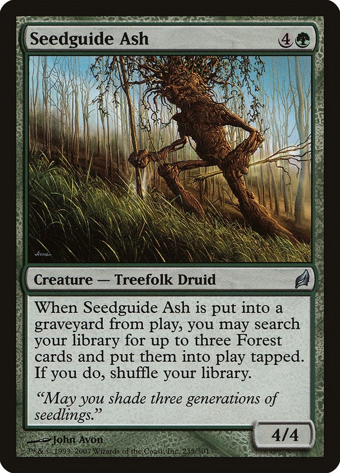 Image for Seedguide Ash (235) (Lorwyn) - Magic: The Gathering