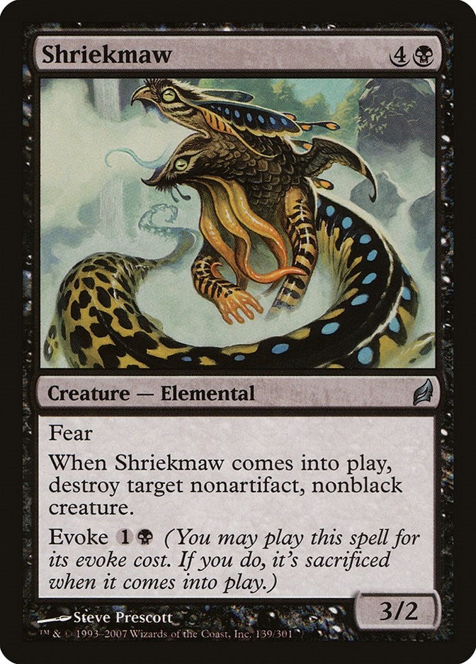 Image for Shriekmaw (139) (Lorwyn) - Magic: The Gathering