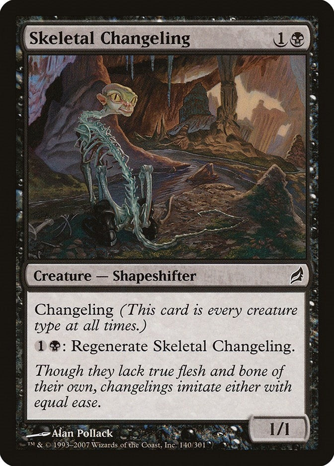 Image for Skeletal Changeling (140) (Lorwyn) - Magic: The Gathering