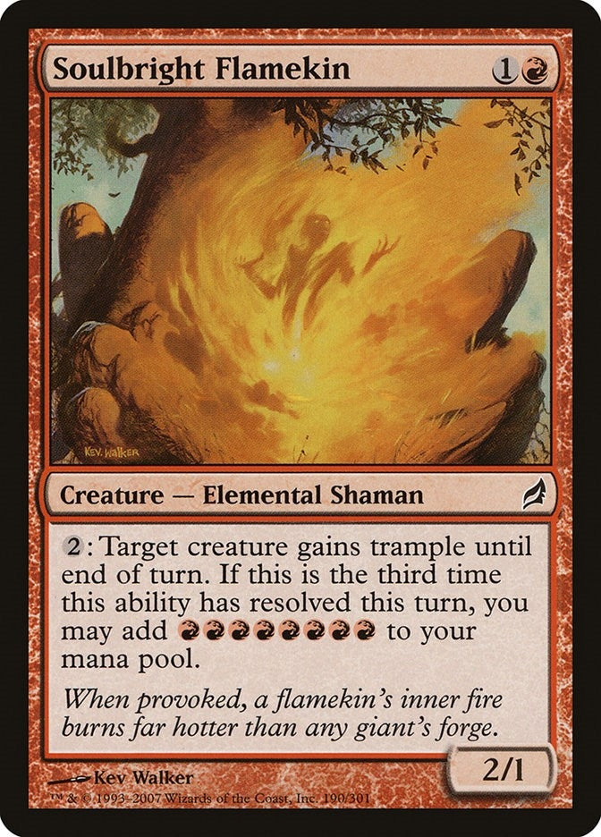 Image for Soulbright Flamekin (190) (Lorwyn) - Magic: The Gathering