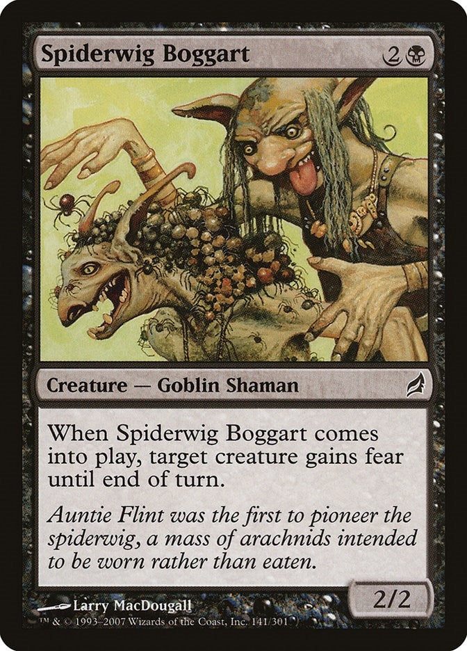 Image for Spiderwig Boggart (141) (Lorwyn) - Magic: The Gathering