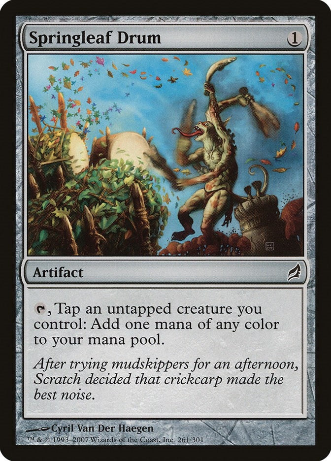 Image for Springleaf Drum (261) (Lorwyn) - Magic: The Gathering