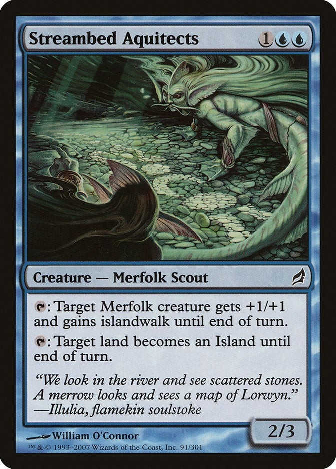 Image for Streambed Aquitects (91) (Lorwyn) - Magic: The Gathering