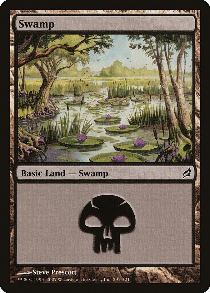 Image for Swamp (293) (293) (Lorwyn) - Magic: The Gathering