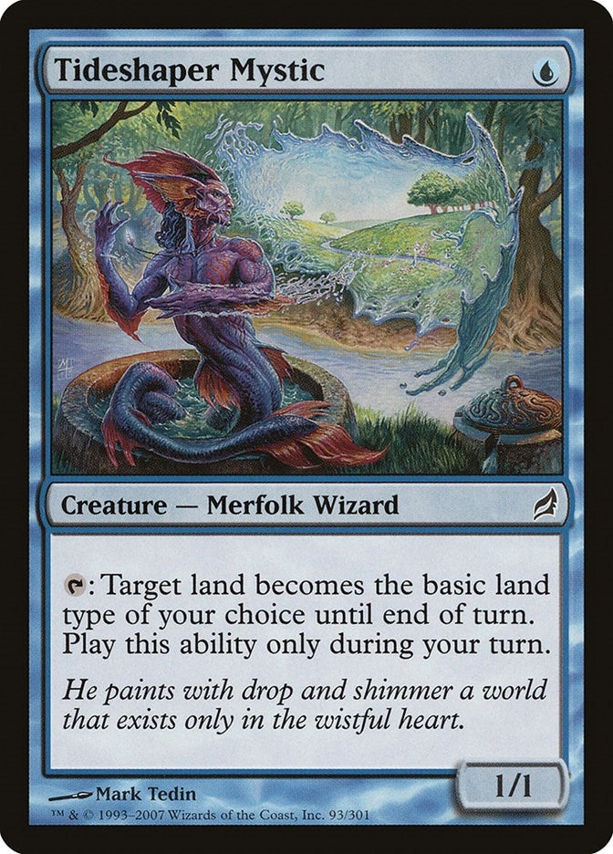Image for Tideshaper Mystic (93) (Lorwyn) - Magic: The Gathering