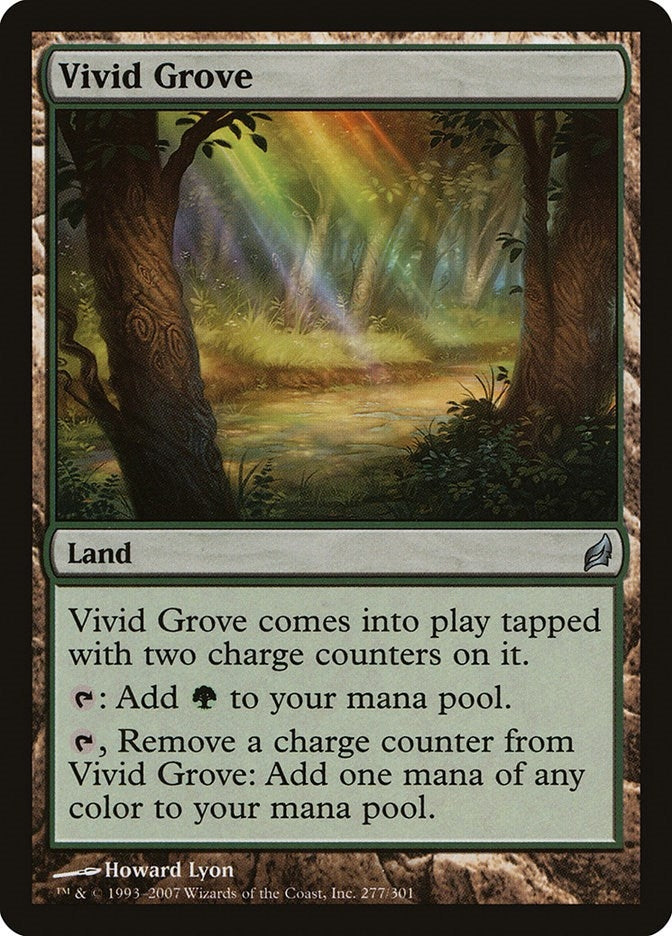 Image for Vivid Grove (277) (Lorwyn) - Magic: The Gathering