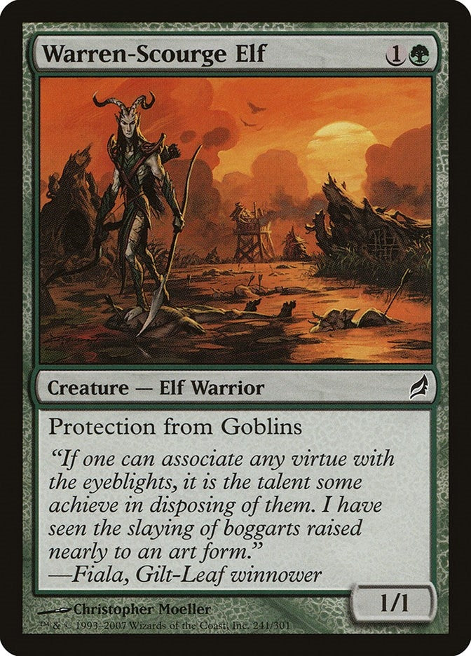 Image for Warren-Scourge Elf (241) (Lorwyn) - Magic: The Gathering