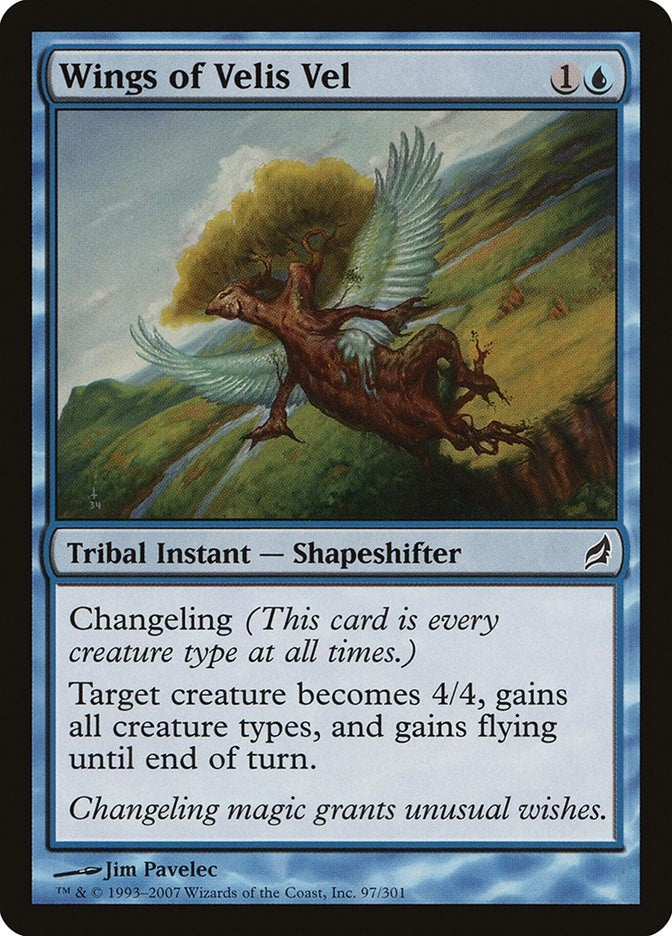Image for Wings of Velis Vel (97) (Lorwyn) - Magic: The Gathering