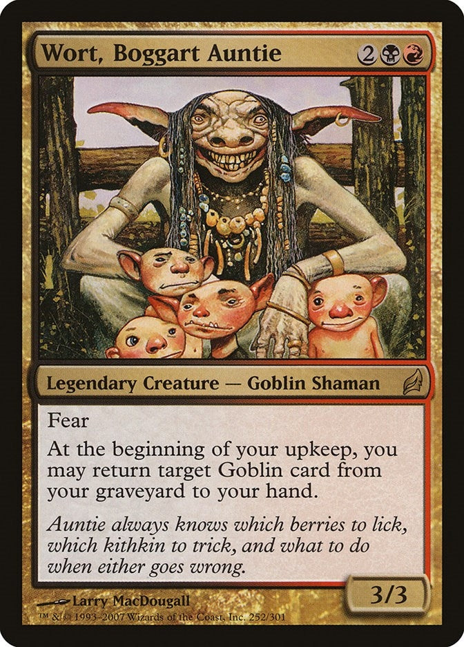 Image for Wort, Boggart Auntie (252) (Lorwyn) - Magic: The Gathering