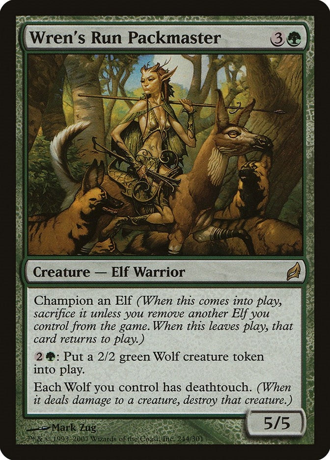 Image for Wren's Run Packmaster (244) (Lorwyn) - Magic: The Gathering