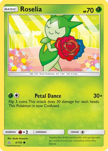 Roselia 004/156  SM  Ultra Prism - Common