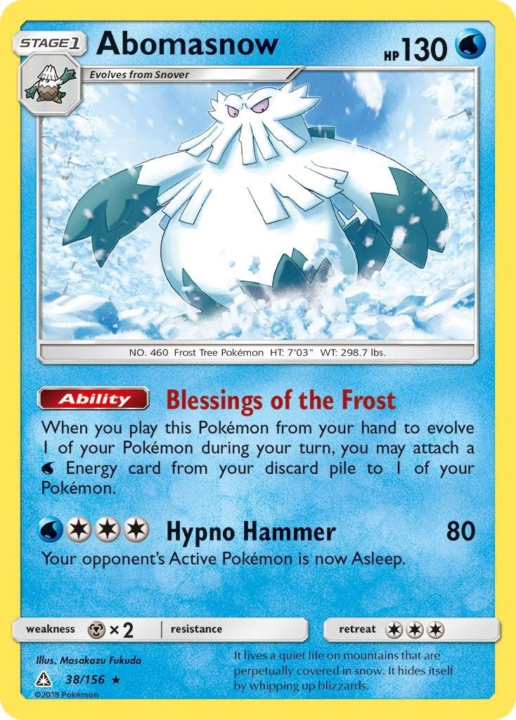 Abomasnow (38/156) (SM - Ultra Prism)
