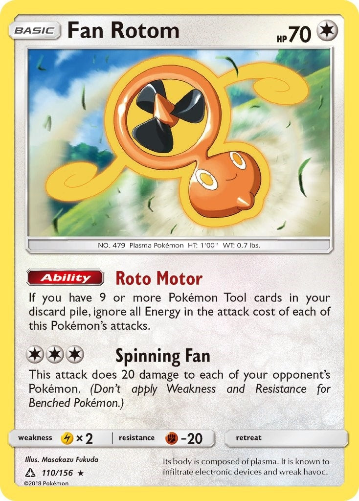 Fan Rotom (110/156) (SM - Ultra Prism)