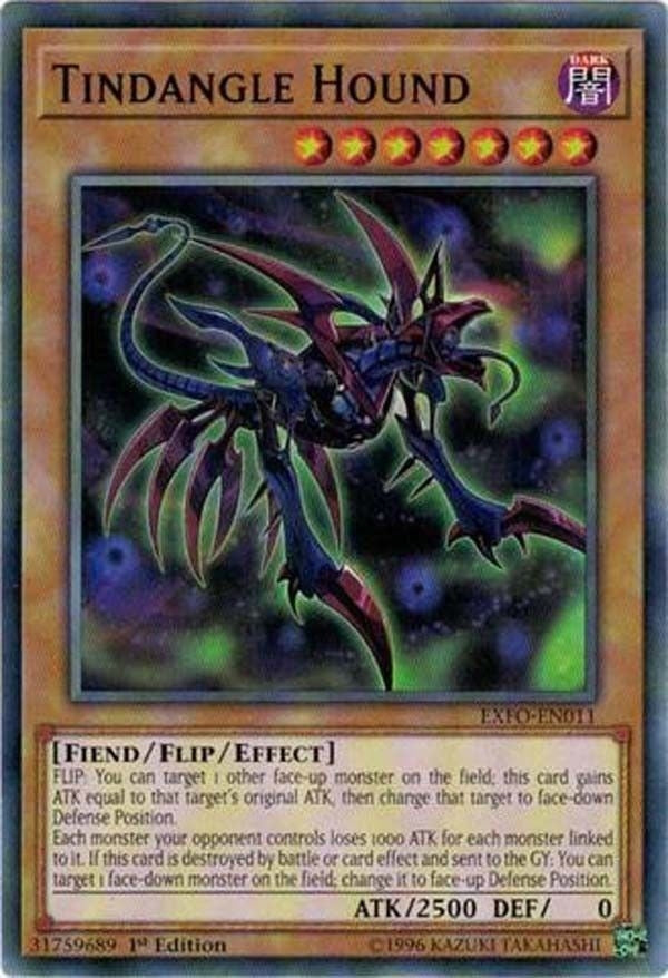 Image for Tindangle Hound (EXFO-EN011) (Extreme Force) - YuGiOh