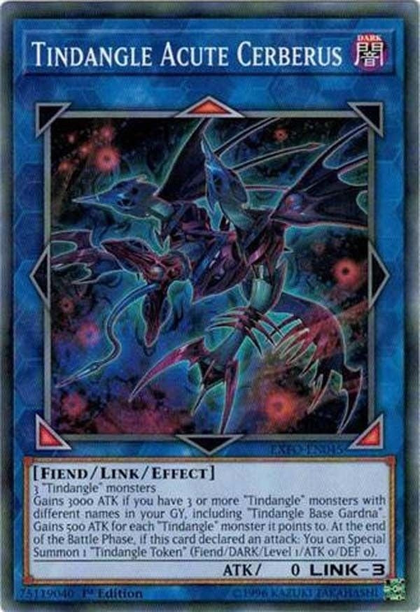 Image for Tindangle Acute Cerberus (EXFO-EN045) (Extreme Force) - YuGiOh