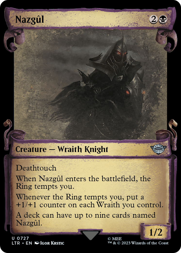 Nazgul (0727) (Showcase Scrolls) (727) (LTR)