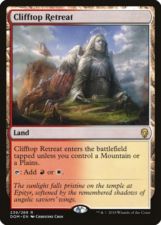Image for Clifftop Retreat (239) (Dominaria) - Magic: The Gathering