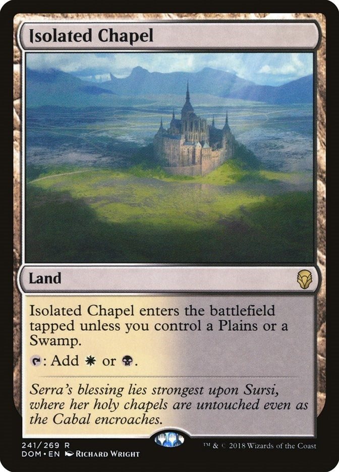 Image for Isolated Chapel (241) (Dominaria) - Magic: The Gathering
