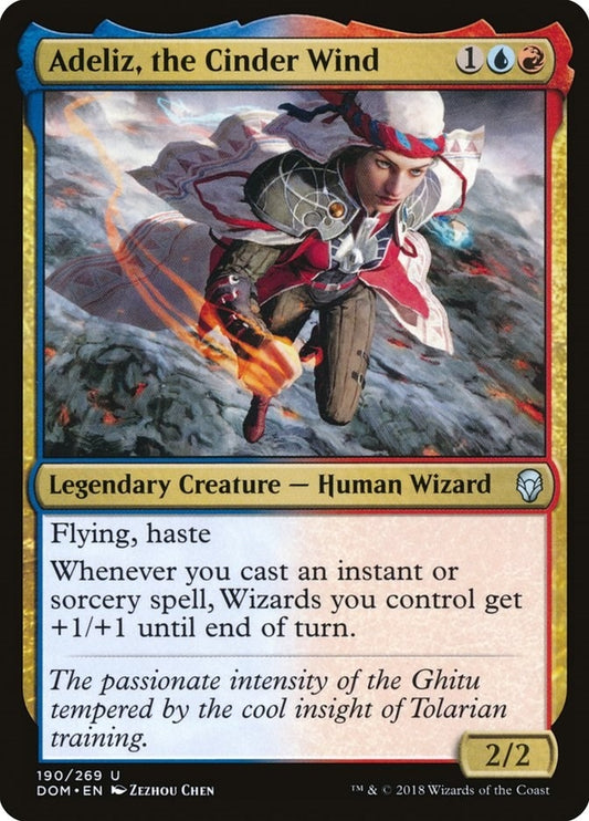 Image for Adeliz, the Cinder Wind (190) (Dominaria) - Magic: The Gathering
