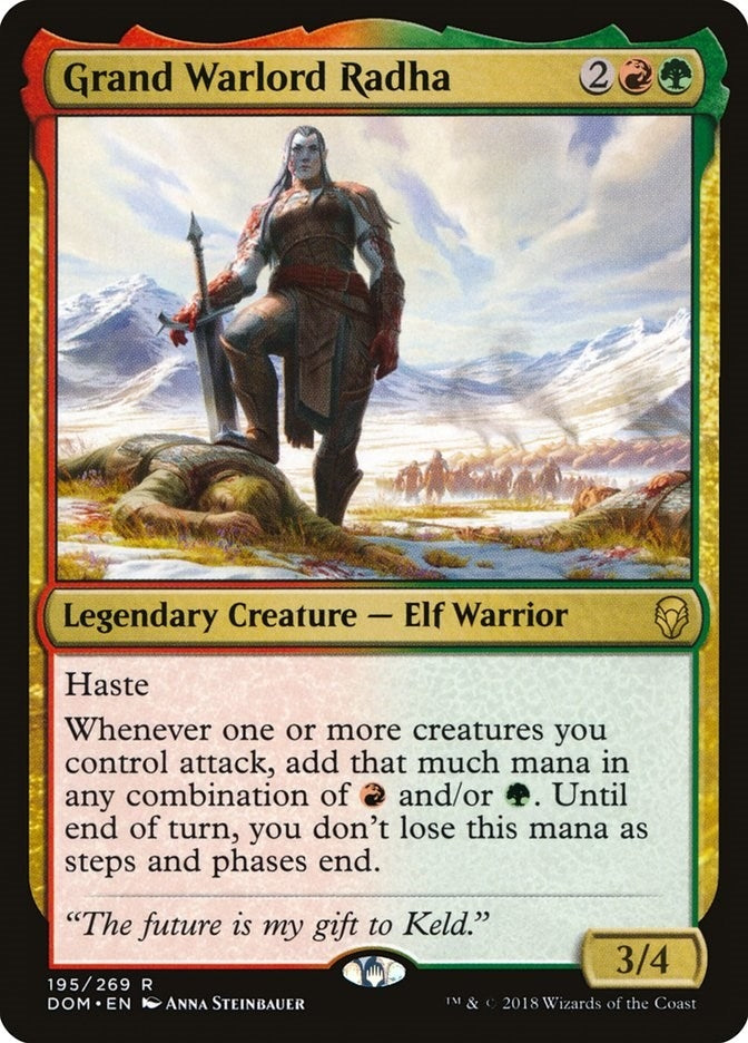 Image for Grand Warlord Radha (195) (Dominaria) - Magic: The Gathering