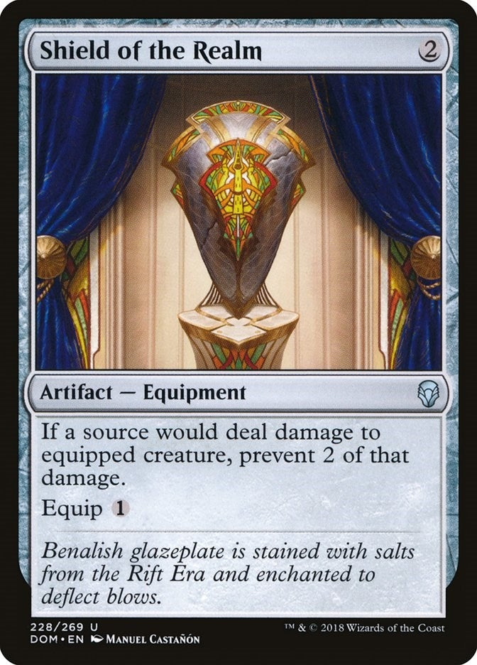 Image for Shield of the Realm (228) (Dominaria) - Magic: The Gathering