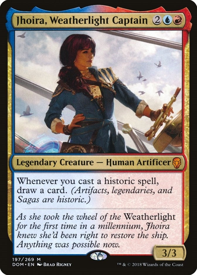 Image for Jhoira, Weatherlight Captain (197) (Dominaria) - Magic: The Gathering
