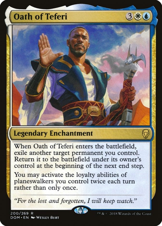 Image for Oath of Teferi (200) (Dominaria) - Magic: The Gathering