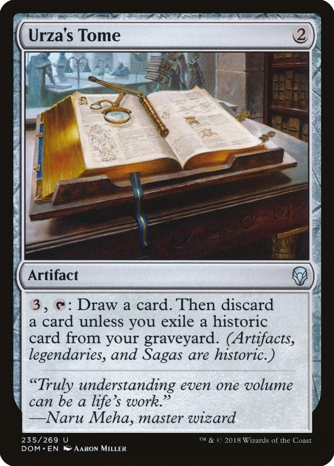 Image for Urza's Tome (235) (Dominaria) - Magic: The Gathering