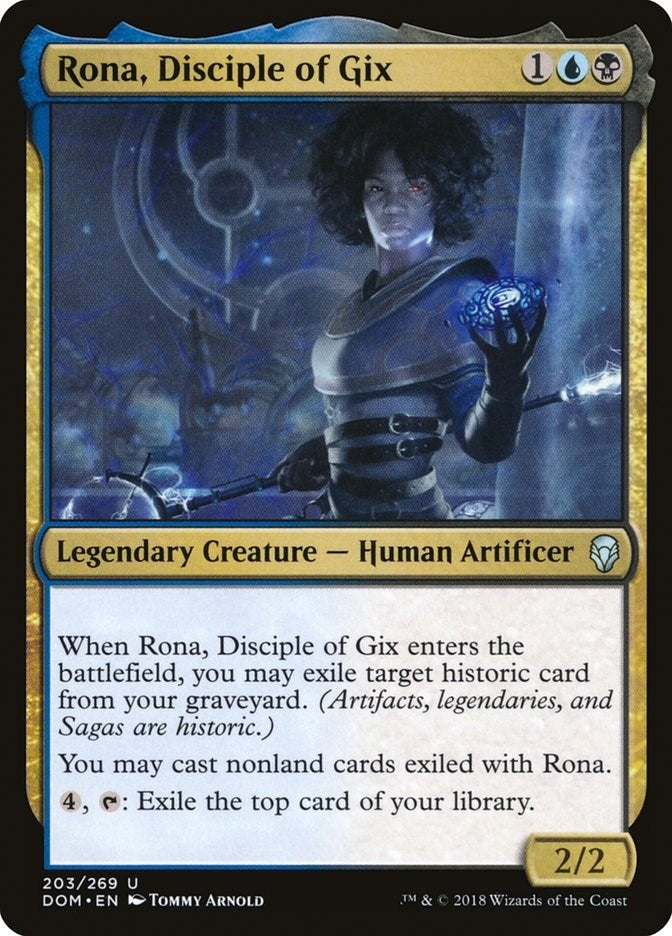 Image for Rona, Disciple of Gix (203) (Dominaria) - Magic: The Gathering