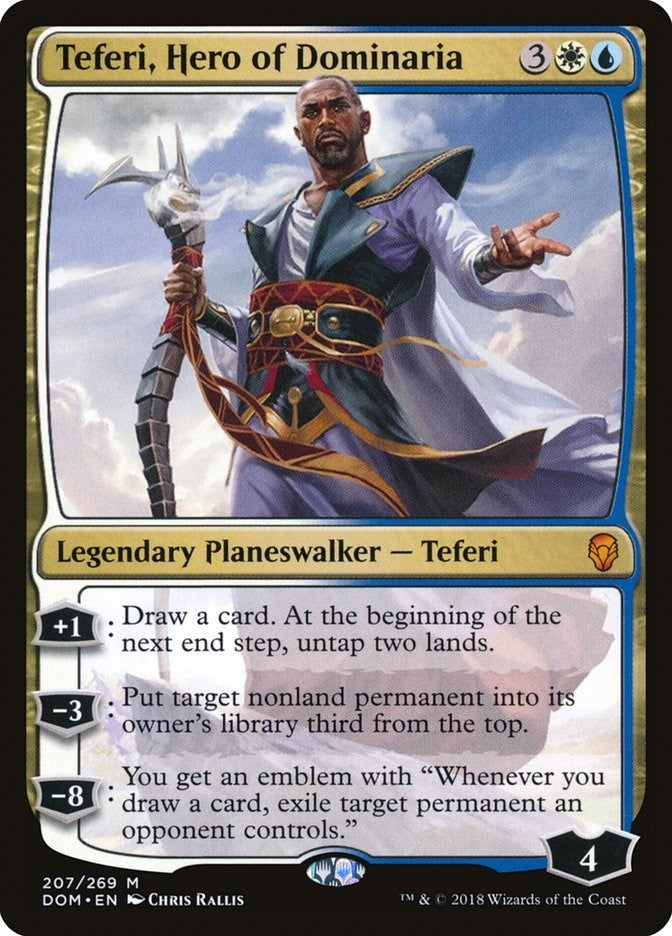 Image for Teferi, Hero of Dominaria (207) (Dominaria) - Magic: The Gathering