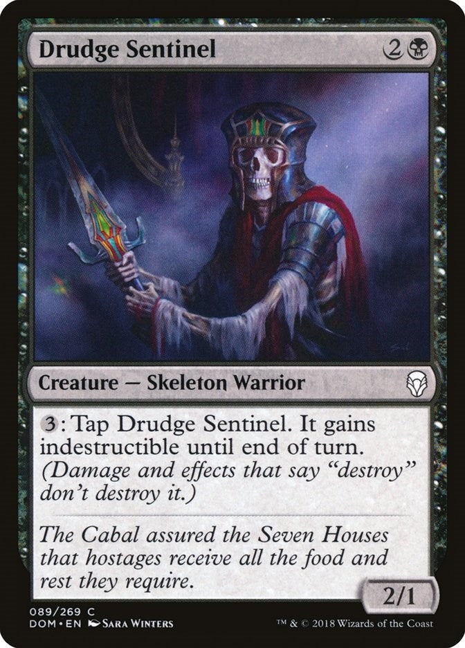 Image for Drudge Sentinel (89) (Dominaria) - Magic: The Gathering