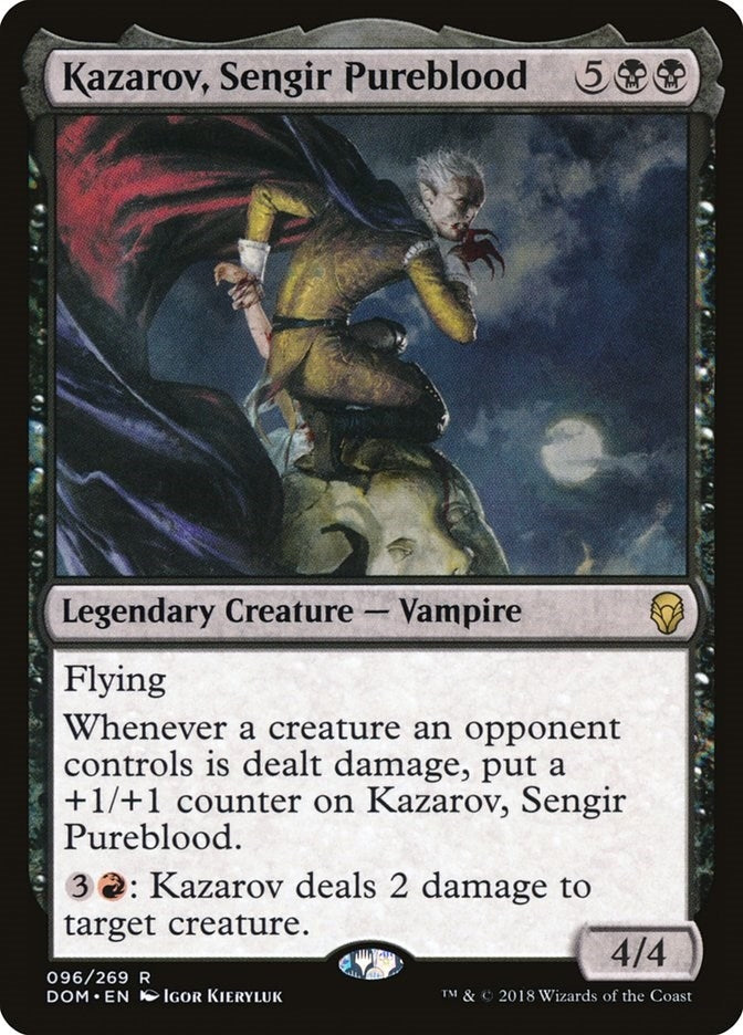 Image for Kazarov, Sengir Pureblood (96) (Dominaria) - Magic: The Gathering