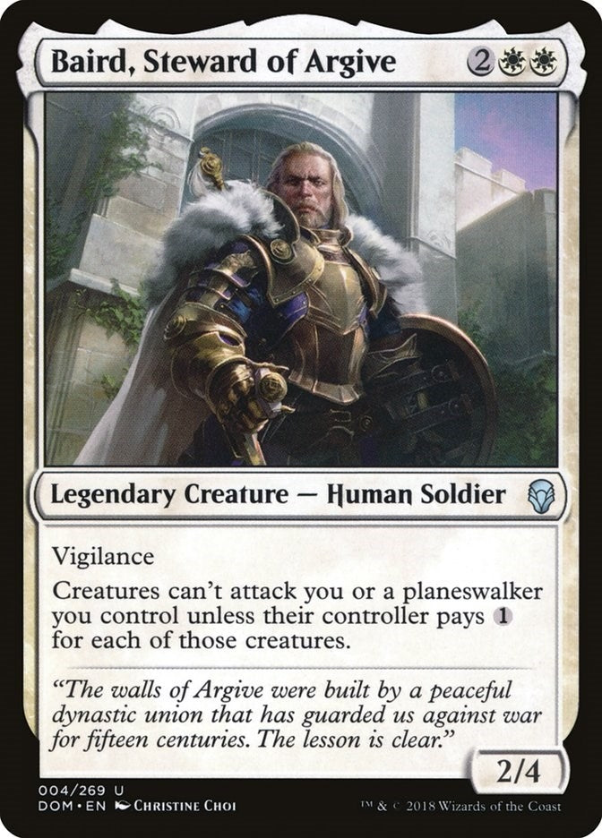 Baird, Steward of Argive (4) (Dominaria)
