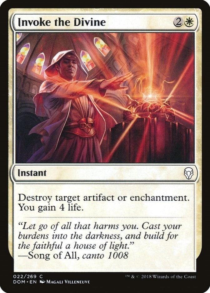 Invoke the Divine (22) (Dominaria)
