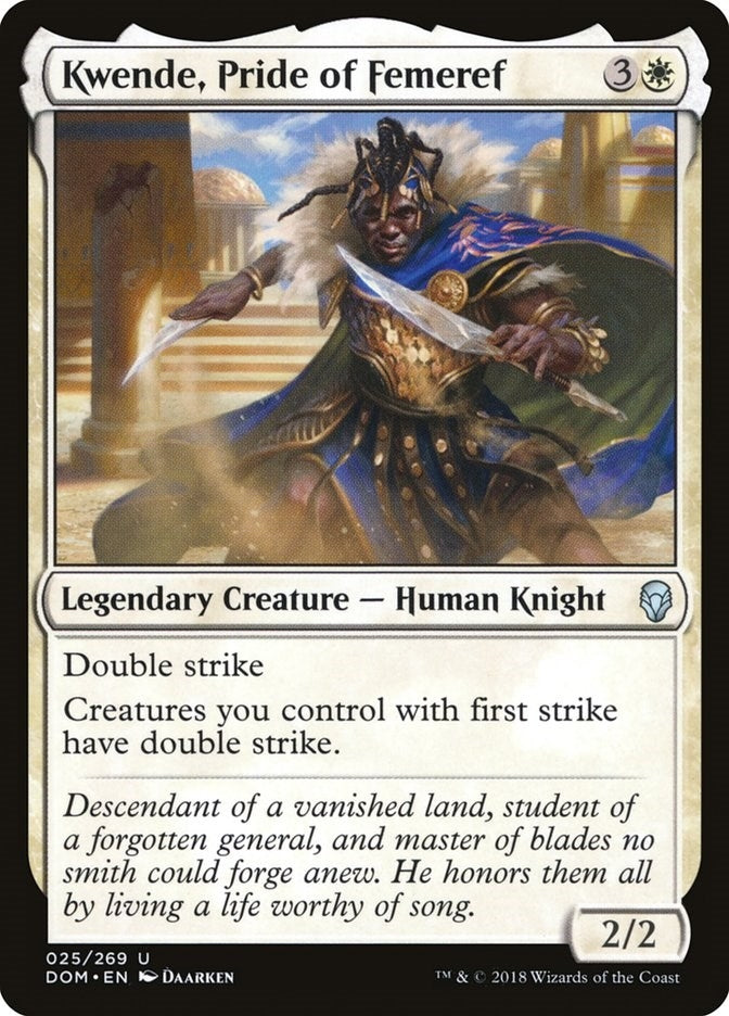 Kwende, Pride of Femeref (25) (Dominaria)