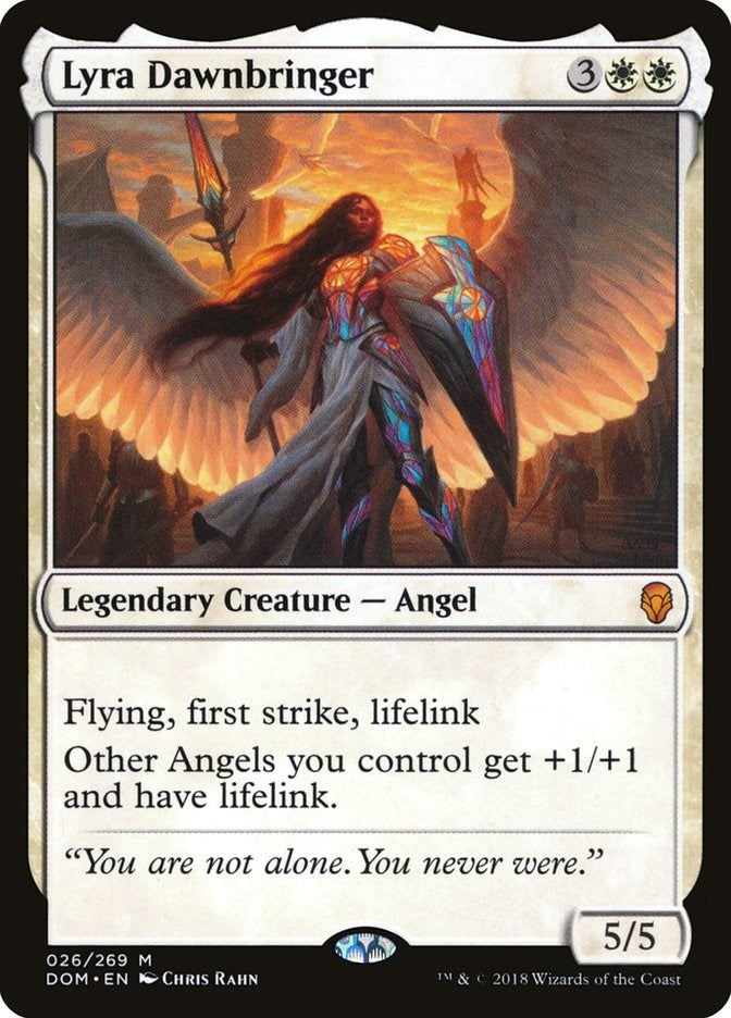 Image for Lyra Dawnbringer (26) (Dominaria) - Magic: The Gathering