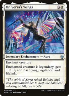Image for On Serra's Wings (28) (Dominaria) - Magic: The Gathering