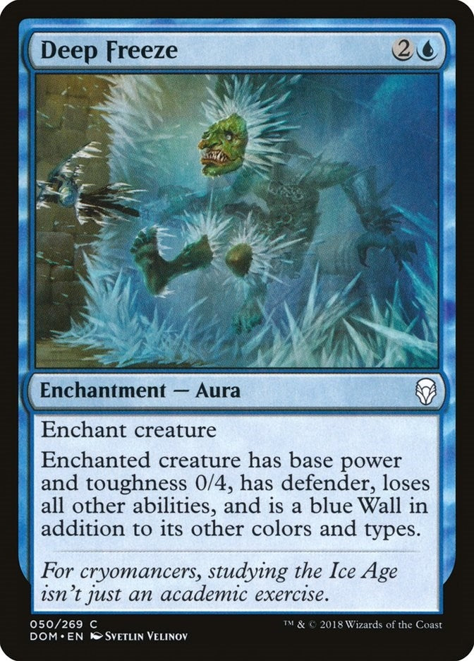 Image for Deep Freeze (50) (Dominaria) - Magic: The Gathering