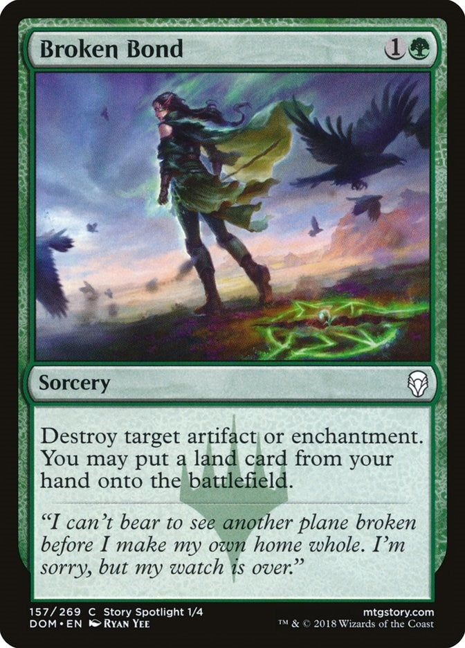 Image for Broken Bond (157) (Dominaria) - Magic: The Gathering