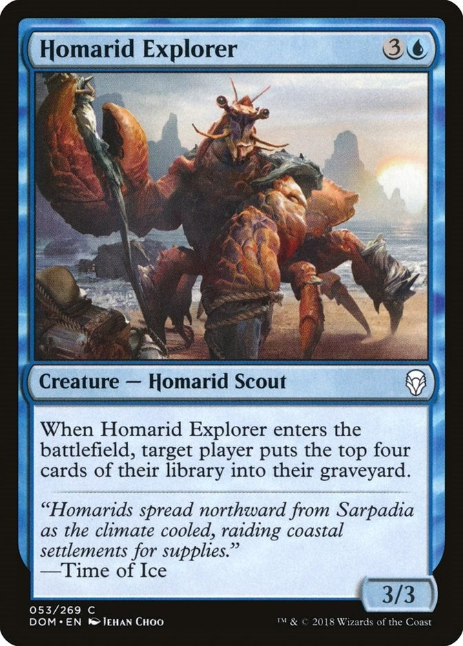 Image for Homarid Explorer (53) (Dominaria) - Magic: The Gathering