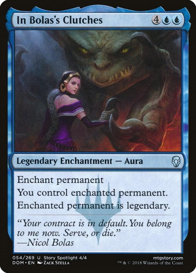 Image for In Bolas's Clutches (54) (Dominaria) - Magic: The Gathering